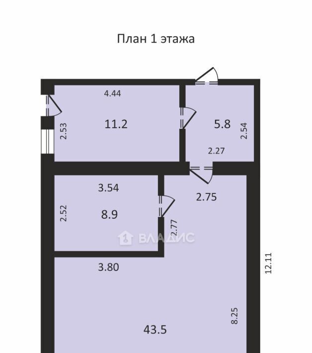 дом р-н Собинский д Колокша ул Вишневая 7 фото 2