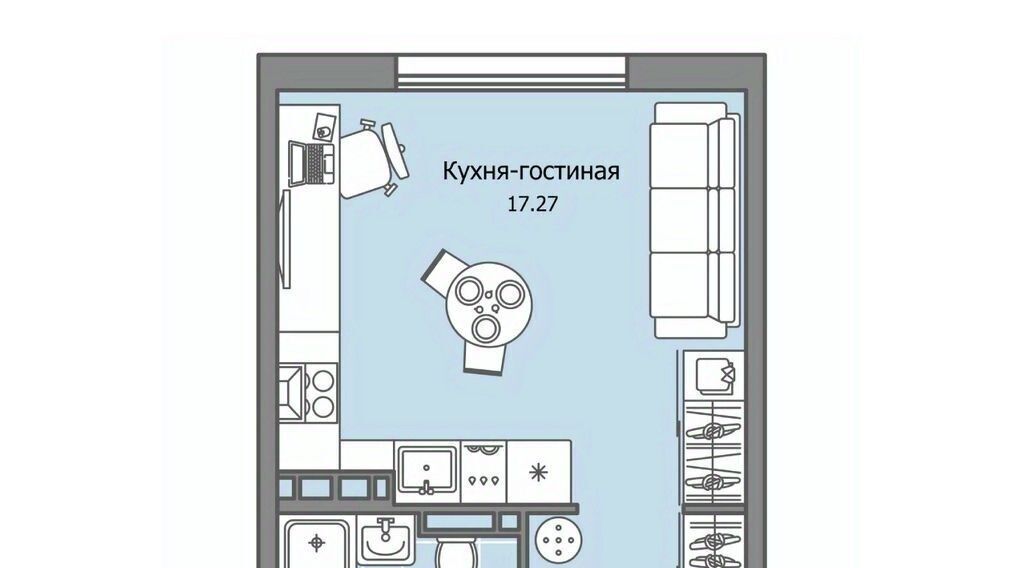 квартира г Ульяновск р-н Засвияжский ул Героя Российской Федерации Колпакова А.В. 7 фото 1