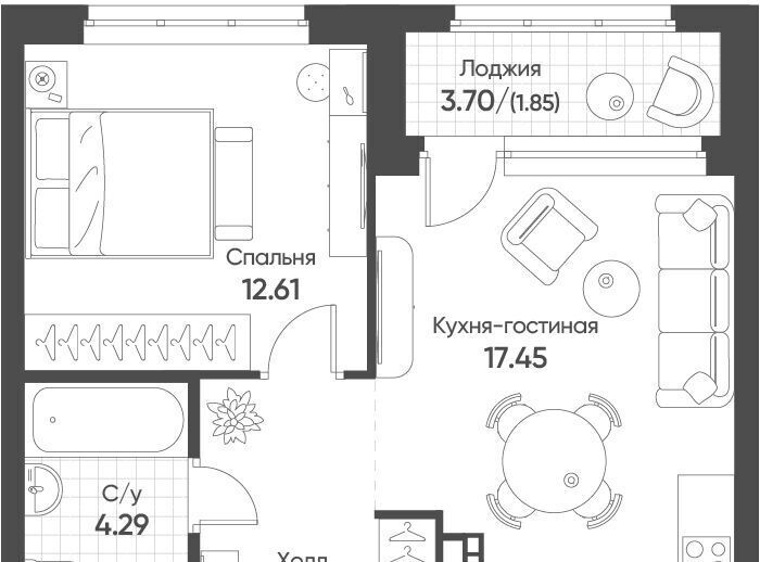 квартира г Екатеринбург Ботаническая Солнечный жилрайон фото 1