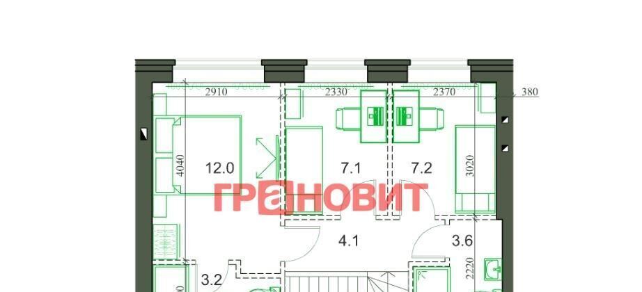 квартира р-н Новосибирский п Садовый р-н мкр Березки-3 Станционный сельсовет, 5 фото 2