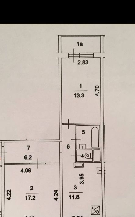 квартира г Москва метро Медведково ул Коминтерна 54к/2 фото 11