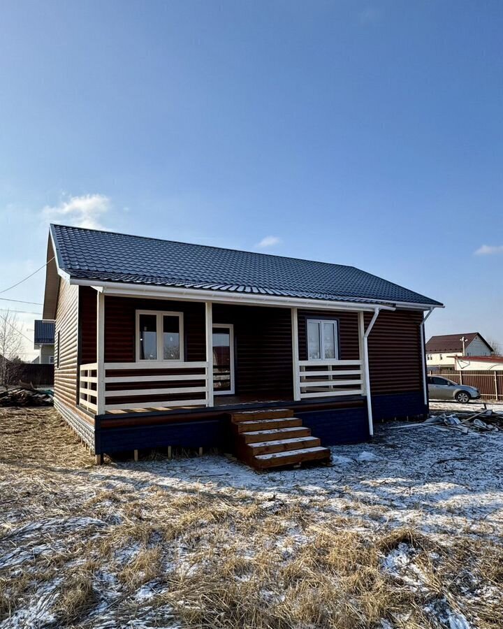 дом городской округ Воскресенск с Петровское ул Вишневая 58 км, Воскресенск, Новорязанское шоссе фото 1