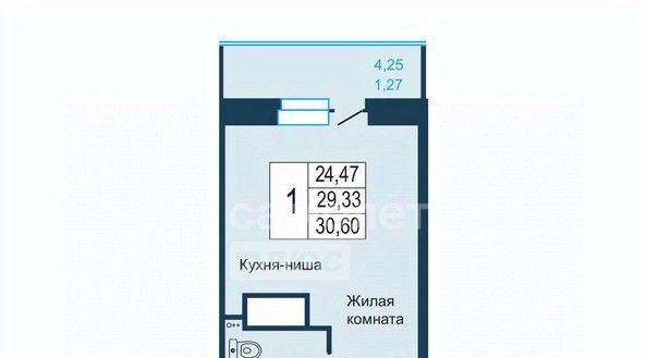 квартира г Красноярск р-н Советский Северный пер Светлогорский 2о фото 8