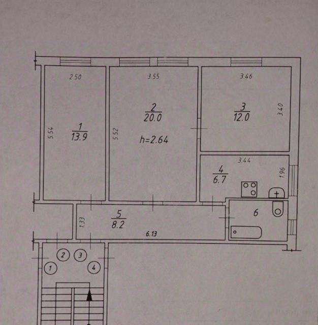 квартира г Шелехов кв-л 20-й 26 фото 3