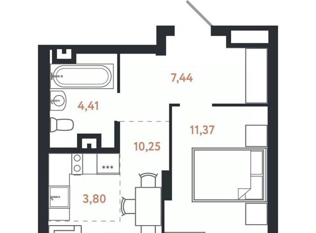 квартира р-н Ленинский Черемошники дом 14/3 фото