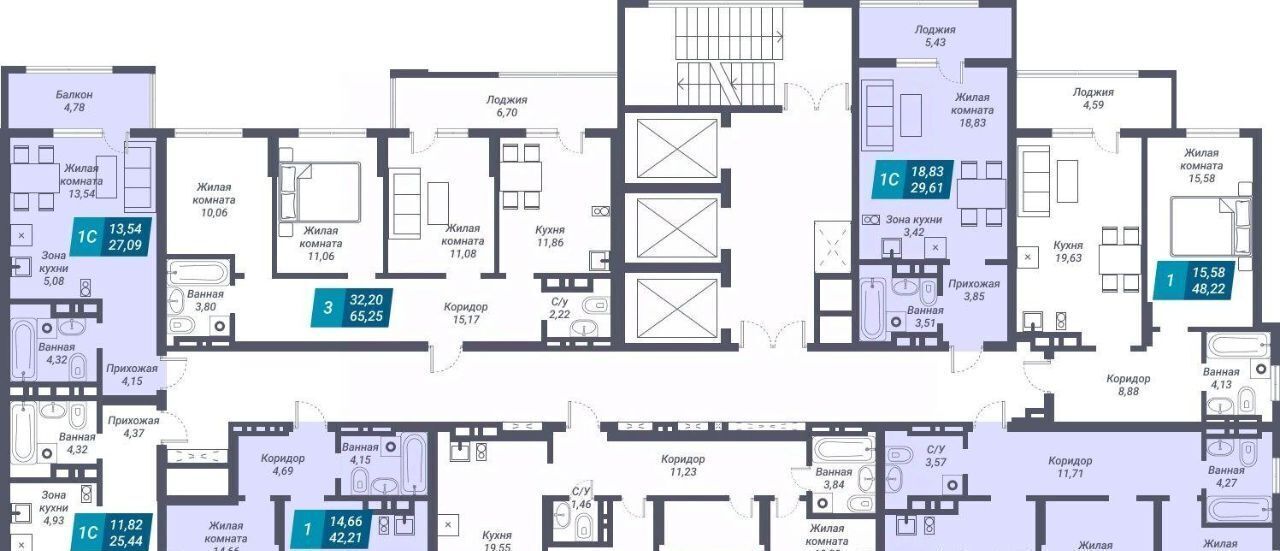 квартира г Новосибирск Берёзовая роща ул Королева 19 фото 2