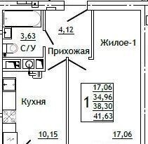 р-н Промышленный блок-секция 3, д. 54Б, 4 фото