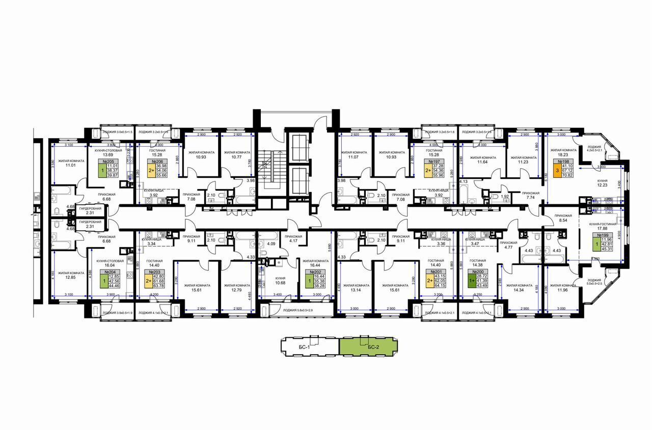 квартира г Краснодар р-н Прикубанский ул Ветеранов 6 д. 85 фото 8