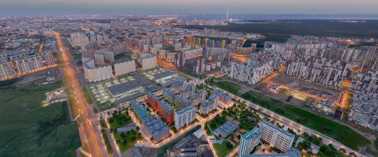 квартира г Санкт-Петербург метро Комендантский Проспект ЖК ЦДС Дримлайн фото 12