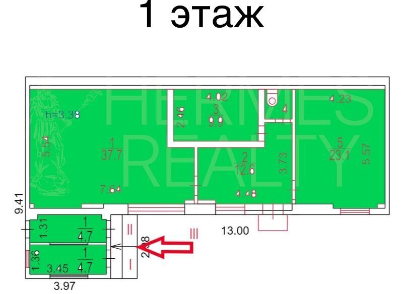 торговое помещение г Москва метро Полежаевская ул 5-я Магистральная 10ас/2 фото 15