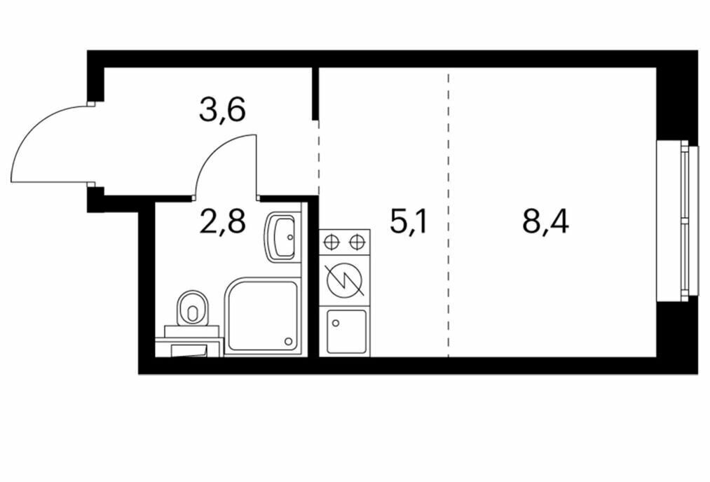 квартира г Екатеринбург Машиностроителей жилой комплекс «Космонавтов 11» 4/2 фото 1