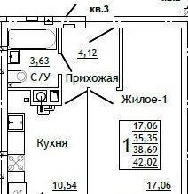 квартира г Смоленск р-н Промышленный ул Крупской фото 1