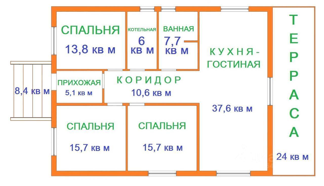 дом р-н Белоярский рп Белоярский Мандариновая улица, Верхнее Дуброво, Южный управленческий округ фото 4