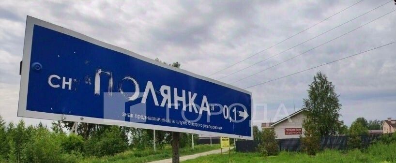 земля р-н Новосибирский снт Полянка Барышевский сельсовет, 49 фото 1