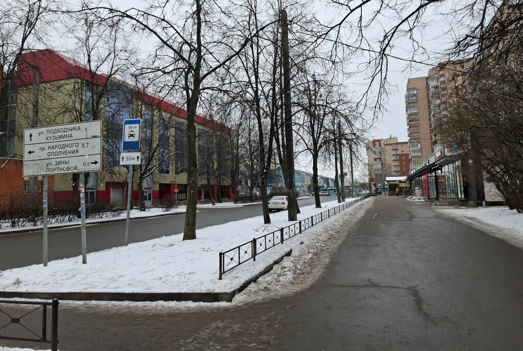 квартира г Санкт-Петербург метро Ленинский Проспект б-р Новаторов 1 фото 19