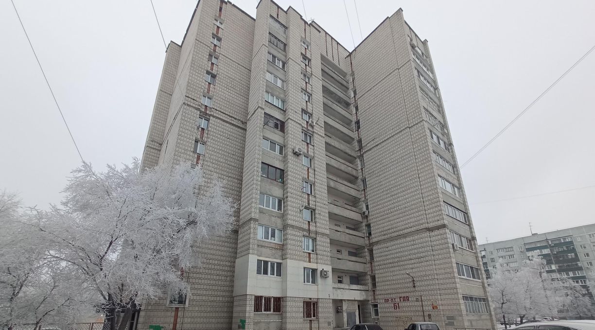 квартира г Ульяновск р-н Железнодорожный пр-кт Гая 61 фото 2