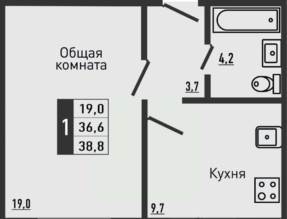 квартира р-н Орловский д Жилина ул Садовая 2к/2 фото 1