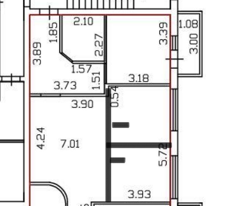 квартира г Краснодар р-н Прикубанский Музыкальный проезд Ангарский 14 фото 43