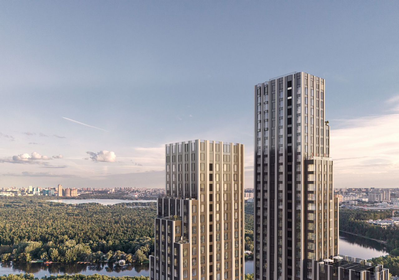 квартира г Москва метро Крылатское ул Крылатская 33 ЖК Ecotower Крылатское корп. 1 фото 4