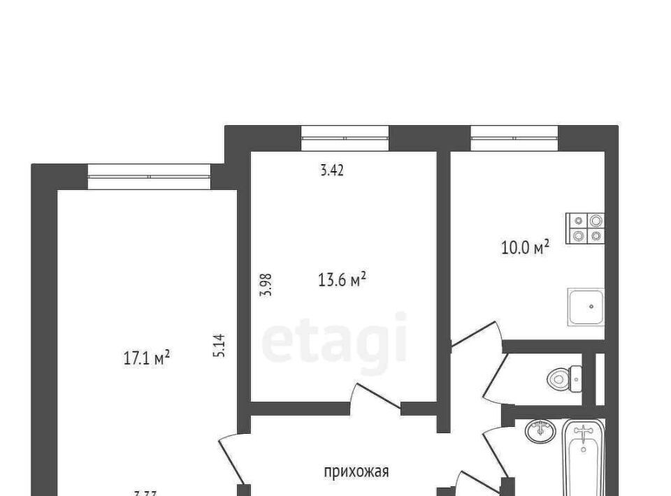 квартира г Москва метро Калужская ул Новаторов 34к/4 муниципальный округ Обручевский фото 1