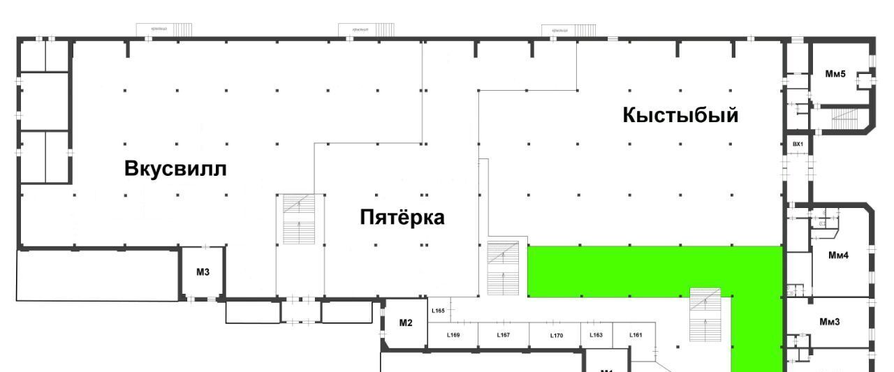 торговое помещение г Казань метро Площадь Тукая ул Габдуллы Тукая 2 фото 8