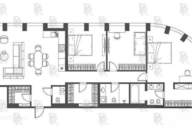 дом 15а апарт-комплекс Sky View Центральный административный округ фото