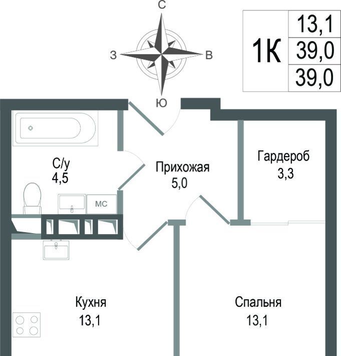 квартира г Королев мкр Первомайский Гольяново фото 1
