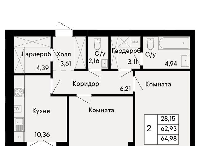 р-н Октябрьский Ривьера жилой квартал фото
