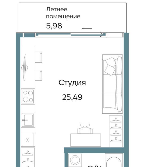 квартира г Саки ул Морская фото 1