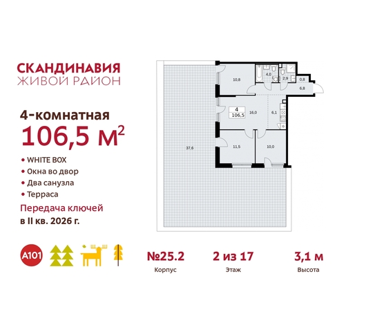 п Сосенское жилой район «Скандинавия» дом 25/2 Сосенское, Бутово фото