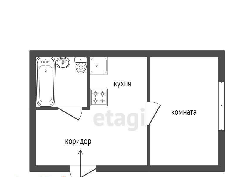 комната г Екатеринбург Ботаническая ул Самолетная 45 фото 12