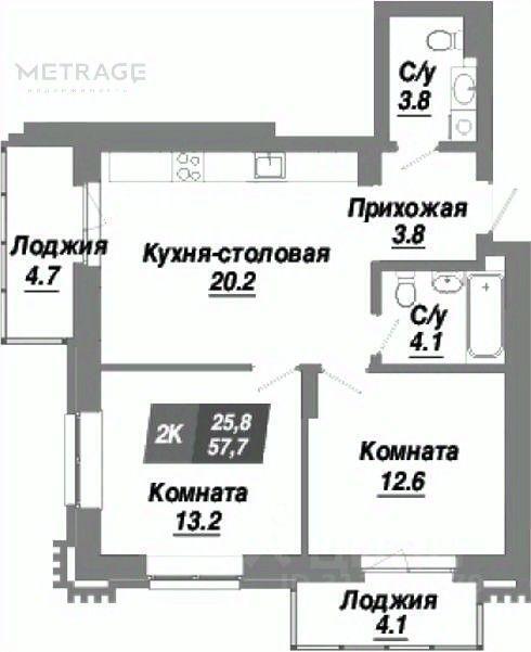 квартира г Новосибирск р-н Калининский ул Славянская 2 фото 11