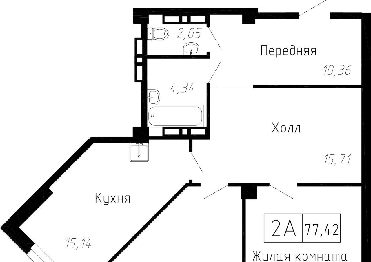 квартира г Владивосток р-н Советский ул Мусоргского 74к/2 фото 1