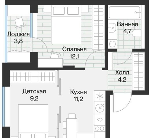 квартира р-н Калининский дом 15 фото