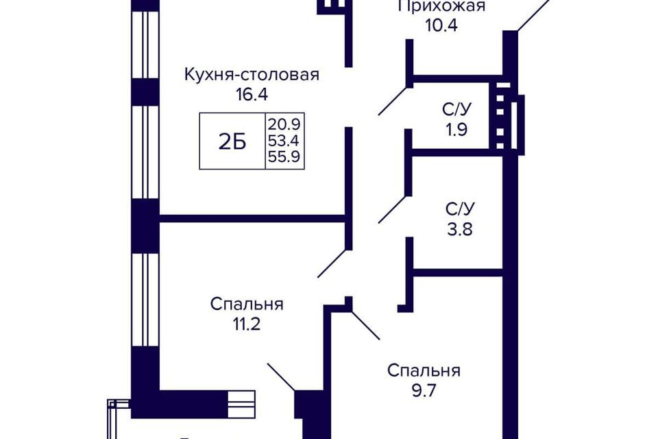 квартира г Новосибирск р-н Кировский пер 18-й Бронный Новосибирск городской округ фото 1