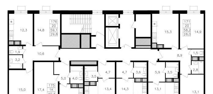 квартира г Москва ул Берзарина 32а поле, Октябрьское фото 2