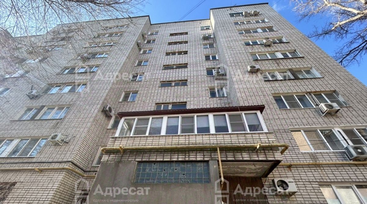 квартира г Волгоград р-н Кировский ул им. Быстрова 80а фото 14