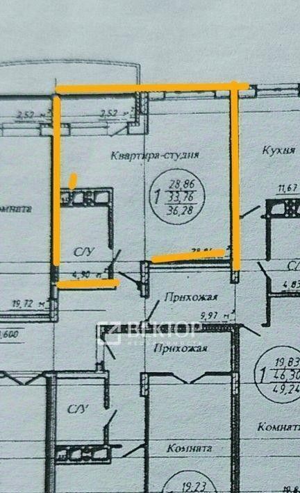 квартира г Иваново р-н Советский ул 1-я Сосневская 6 фото 2