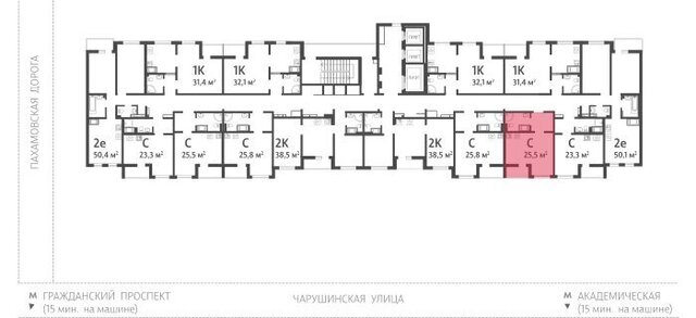 ул Чарушинская 24к/2 ЖК «Цветной город» Ленинградская область фото