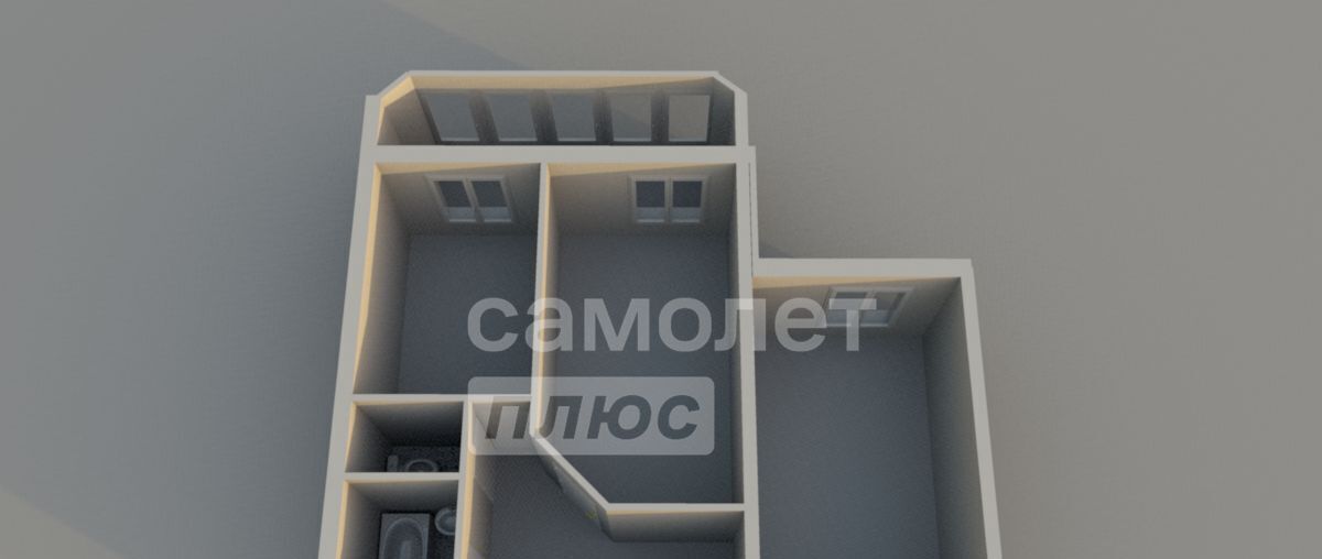 квартира г Ульяновск р-н Железнодорожный ул Университетская Набережная 5 фото 22