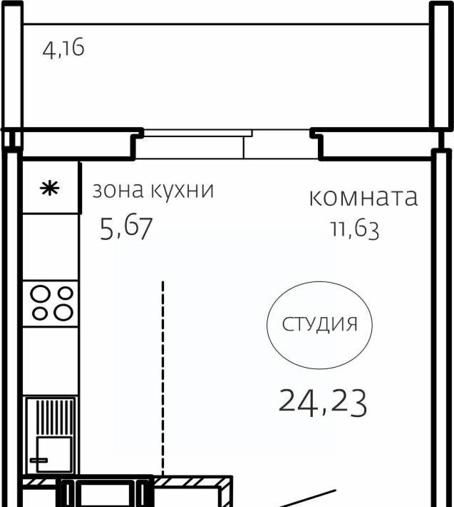 квартира г Челябинск р-н Курчатовский ЖК «Хорошее решение» фото 1