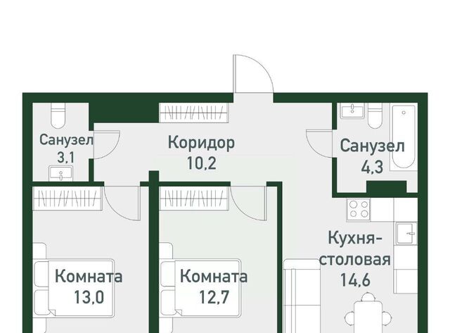 р-н мкр Привилегия ул Кременкульская 30 Кременкульское с/пос фото