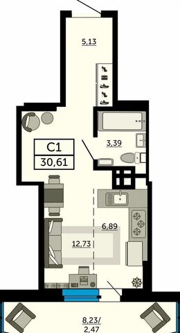 р-н Пролетарский ул 23-я линия 2 д. 54 фото