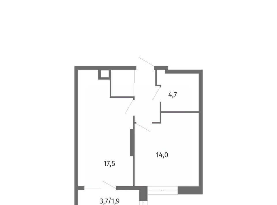 квартира г Калининград р-н Центральный ул Маршала Борзова 107 фото 1
