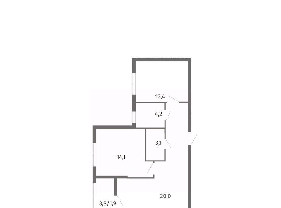 квартира г Калининград р-н Центральный ул Маршала Борзова 107 фото 1