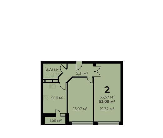 квартира г Пермь р-н Кировский ул Байкальская 7а Кировский район фото 1