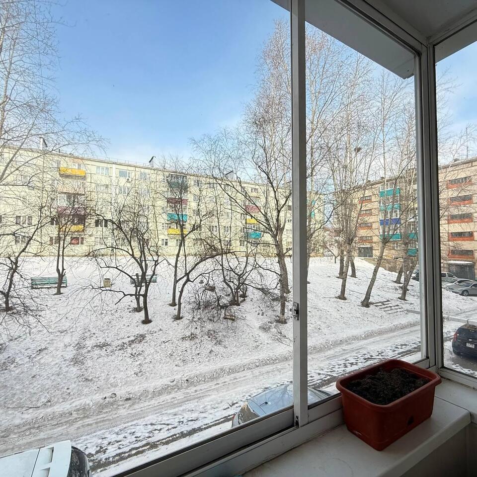 квартира г Амурск пр-кт Строителей 19а 4-й микрорайон, Амурский район фото 3