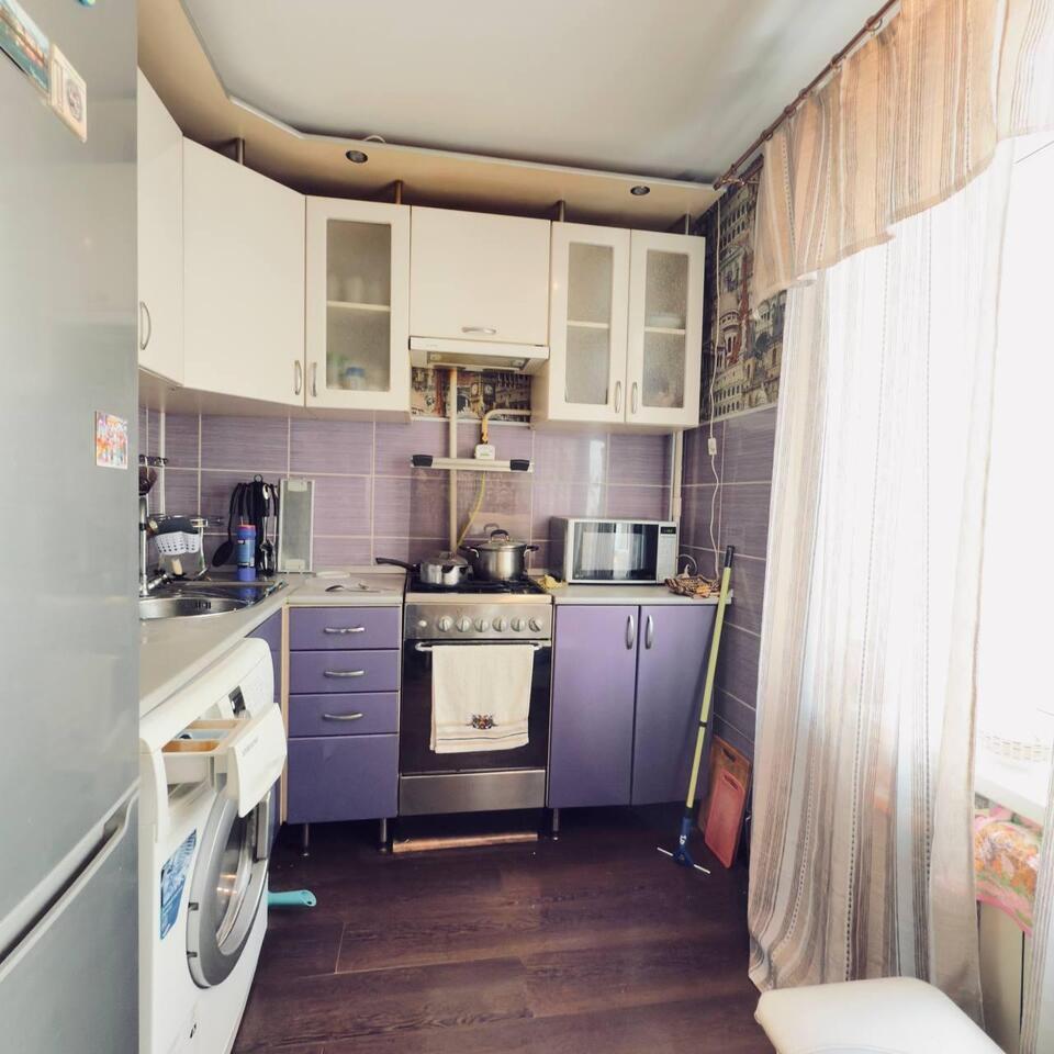 квартира г Амурск пр-кт Строителей 19а 4-й микрорайон, Амурский район фото 9