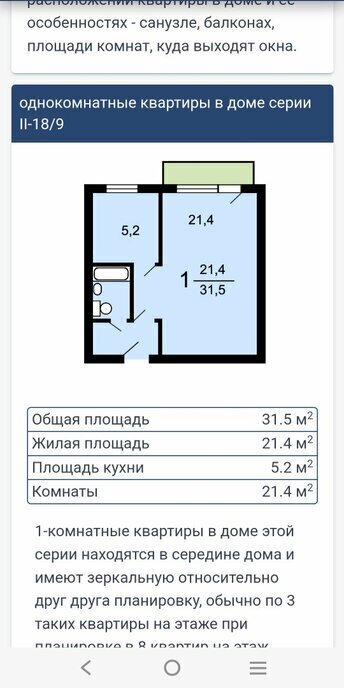 квартира г Москва Зюзино пр-кт Севастопольский 75к/2 муниципальный округ Зюзино фото 2