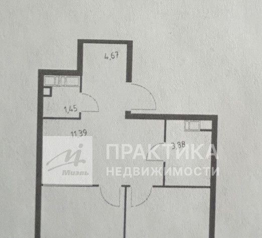 квартира г Москва п Филимонковское ЖК «Цветочные поляны сити» Филатов Луг, к 9 фото 3